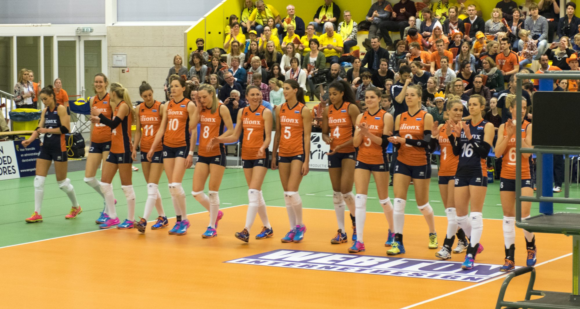 Volleybaldames Nederlands Nationaal Vrouwen